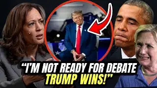Kamala Harris FREAKS OUT CRYING Announcing She Is Not Ready For Presidential Debate With Trump