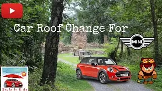 How Car Roof Change For MINI COOPER Is Done 🤔🤔 ? #video #viral #trending #car #accessories
