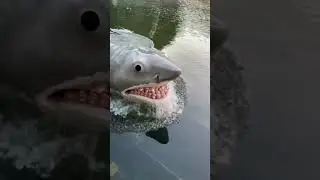 SHARK *CAUGHT ON CAMERA* #shorts