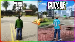 City of Outlaws vs GTA San Andreas Comparison