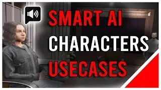Unreal Engine 5.2 AI NPC Usecases