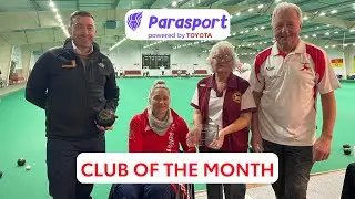 SNOWS TOYOTA HEDGE END PRESENT PARASPORT CLUB OF THE MONTH