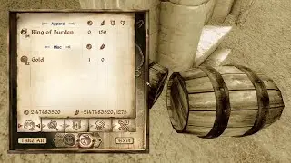 Oblivion: How to Get Near Infinite Gold and Carrying Capacity