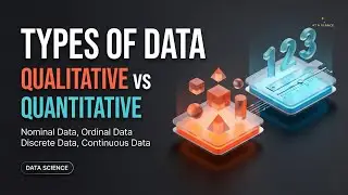 Types of Data: Nominal, Ordinal, Discrete, Continuous with examples | Applied Data Science Playlist