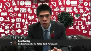 Portsmouth VideoTalks: Ben Dowling, Liberal Democrats- Opportunities for Students