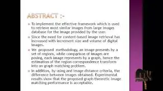 Final Year Projects | Content-Based Image Retrieval with Graph Theoretic Approach