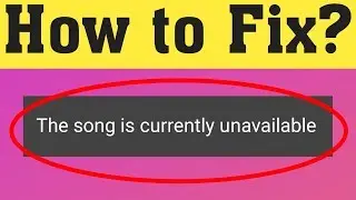 How To Fix This Song is Currently Unavailable Error || Instagram Music Story Not Working Problem