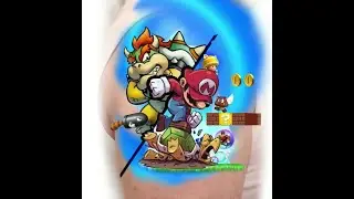 Drawing time lapse, Procreate, Supermario pencil draw, digital draw
