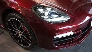 Porsche Panamera GTS в цвете Вишневый металлик (Cherry)