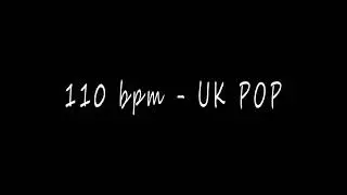 110 bpm - UK POP DRUM LOOP BEAT