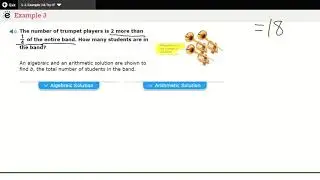 5-2 Example 3 (Solve Two-Step Equations)