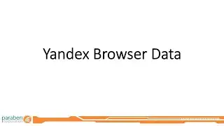 Yandex Browser Artifact Processing