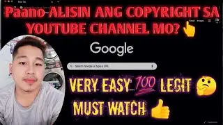 PAANO TANGGALIN/ALISIN ANG COPYRIGHT CLAIM SA CHANNEL MO?How to MUTE COPYRIGHT?