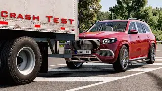 2023 Mercedes-Maybach GLS 600 Crash Test - BeamNG.drive