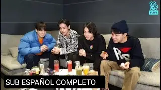[SUB ESPAÑOL] BTS LIVE JIN , TAE , JUNGKOOK, JHOPE (2022.03.05) BTS LIVE VLIVE