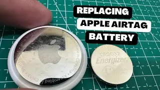 How to replace Apple AirTag battery with the new CR2032 battery