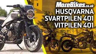 LAUNCH RIDE: Husqvarna Svartpilen and Vitpilen 401
