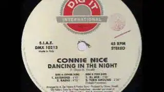 Connie Nice - Dancing In The Night - For sale on vinyl @ www.danceclassix.co.uk