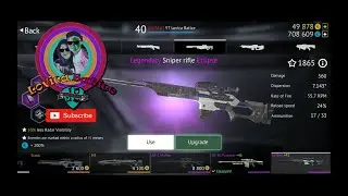 Infinity OPS - Buying Legendary Sniper Eclipse and Upgrades 0 - 41 and buying LSR and Cartridge Drum