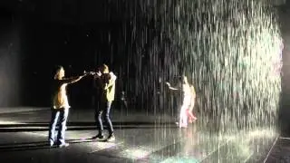 Rain Room at LACMA
