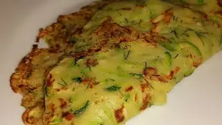 A delicious recipe from ZUCCHINI// cook at least EVERY day// Hearty and simple breakfast
