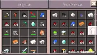 Minecraft pe - выживание с модами!! Алмазный бур!
