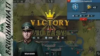 Accumulate Supplies IX Manstein & Guderian To The Rescue! World Conqueror 4