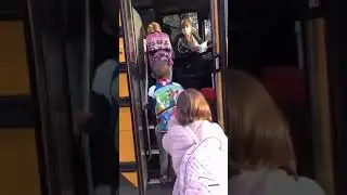 Mom confronts bus driver for making her daughter cry!