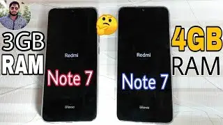 Redmi Note 7 (4GB) vs Note 7 (3GB RAM) Speed Test Comparison?