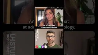 Mariana Cabugueira on optimism with architects #podcastshorts #architecturepodcast