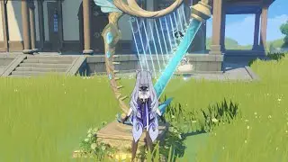 4/4 Anniversary Gift. What is the harp singing | Genshin Impact