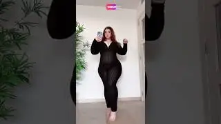 Marie Cherrish ROCKS A Striking Plus Size Jumpsuit!
