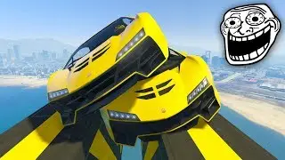 CARRERA TROLL 9999% IMPOSIBLE! - GTA V ONLINE