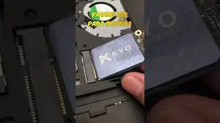 Upgrade SSD mSATA Dell Latitude E7250 #shorts