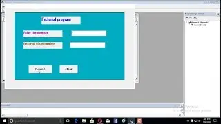 Factorial program in visual basic new