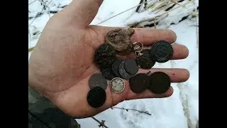 РАСКОПКИ  В ДЕКАБРЕ! НАХОДКИ ИЗ ПОД СНЕГА!