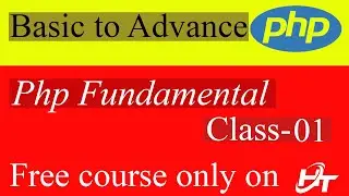 PHP programming language || PhP fundamental Bangla tutorial || Part  - 01||