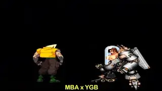 Cyber Nash vs Cyber Mai - YGB Epic Mugen Battle