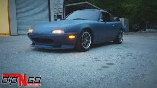 Mazda Miata Flat Blue Plasti Dip