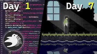 I Spent 1 Week Learning to Code 2D Lighting with Bevy & Rust