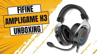 FIFINE AmpliGame H3 Unboxing  - RGB and Comfort in One!