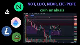Анализ монет NOT LDO NEAR LTC PEPE