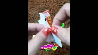 bubble gum with tattoo sticker inside⚘😜 