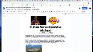 Tutorial Google Docs and Slides