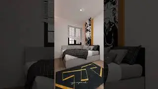dekorasi kamar anak yang suka dengan anime tapi tetap keren #desainkamar #bedroomdesign #shorts