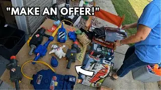 These Garage Sales Had TONS of Vintage Items to Sell For a PROFIT!