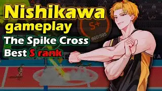 The Spike Cross. New Nishikawa gameplay. Beast S rank. Volleyball 3x3