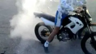 Yamaha dt 50cc Burnout "Zapierdala c Trzeba"