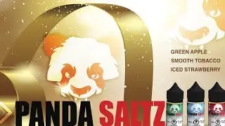 Fat Panda new e-juice line Panda saltz new salt nic vaping!