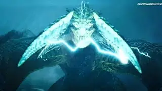 Monster Hunter Wilds Beta test - Rey Dau Boss Fight -